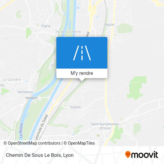 Chemin De Sous Le Bois plan