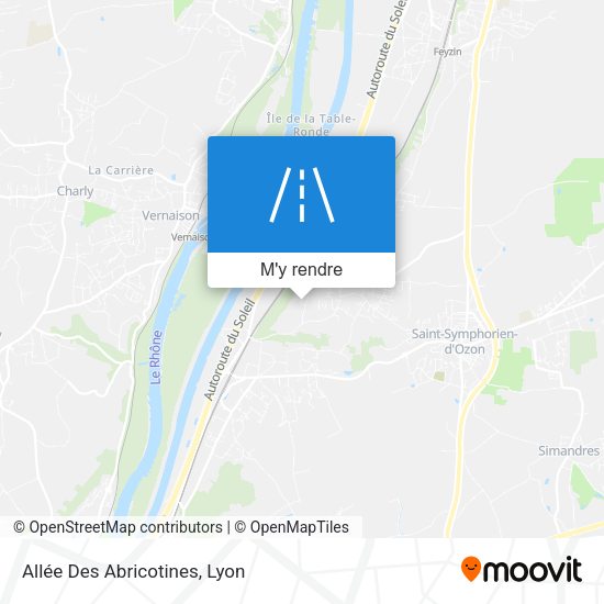 Allée Des Abricotines plan
