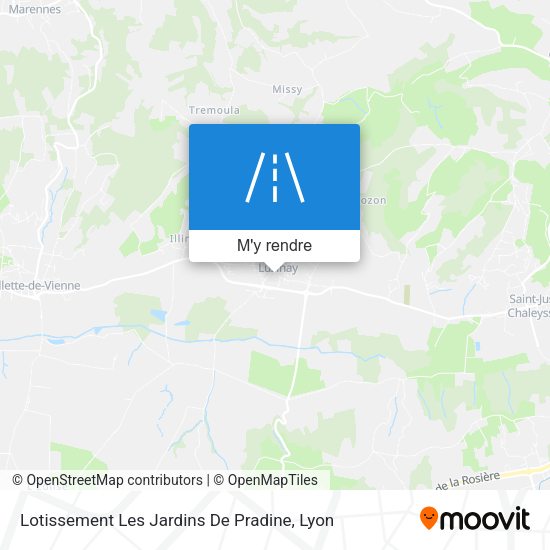 Lotissement Les Jardins De Pradine plan