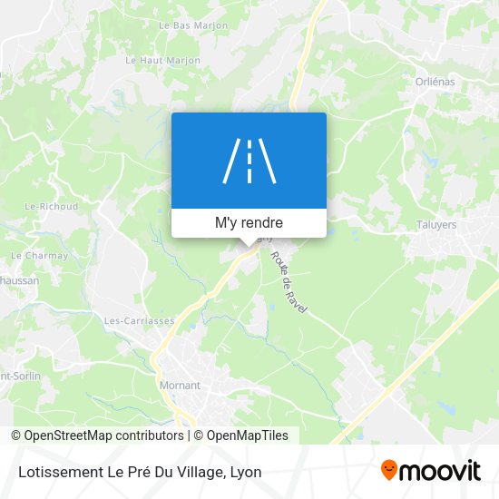 Lotissement Le Pré Du Village plan