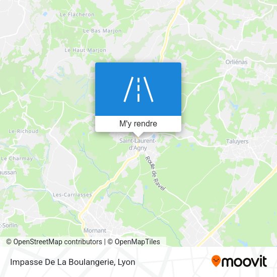 Impasse De La Boulangerie plan