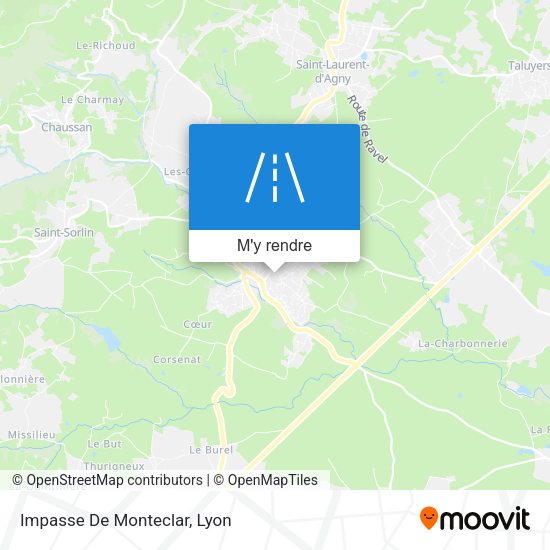 Impasse De Monteclar plan