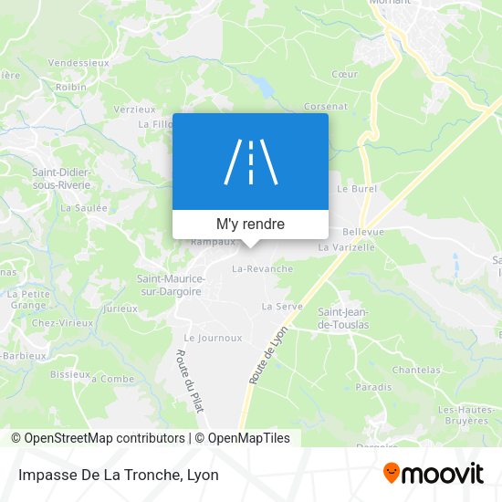 Impasse De La Tronche plan