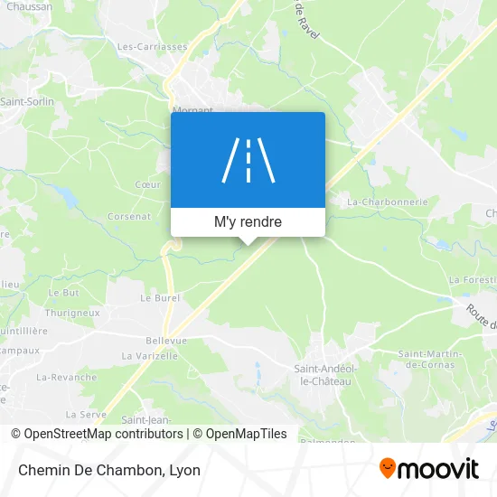 Chemin De Chambon plan