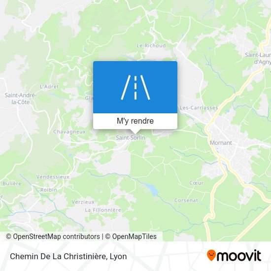 Chemin De La Christinière plan