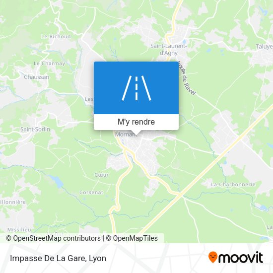 Impasse De La Gare plan