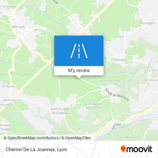 Chemin De La Joannas plan