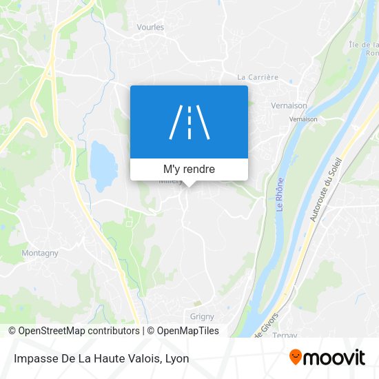 Impasse De La Haute Valois plan