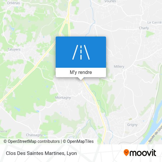 Clos Des Saintes Martines plan