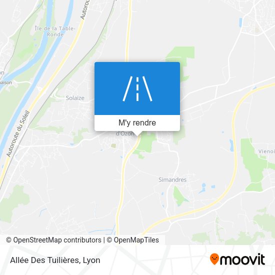 Allée Des Tuilières plan