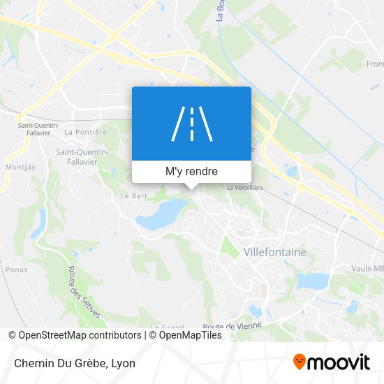 Chemin Du Grèbe plan