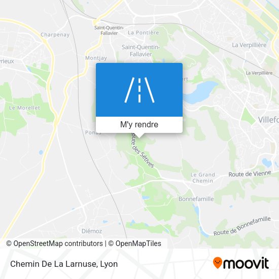 Chemin De La Larnuse plan