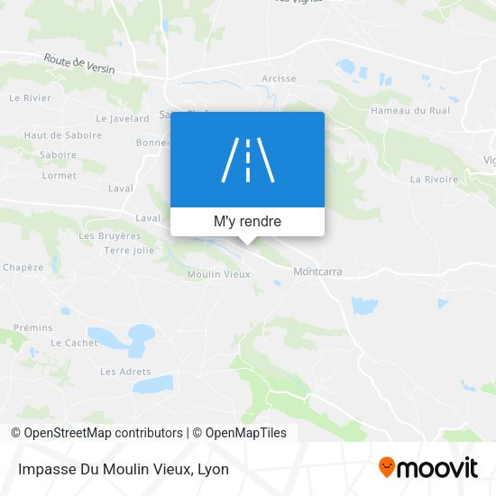 Impasse Du Moulin Vieux plan