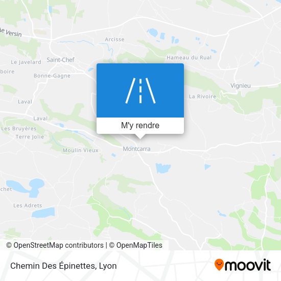 Chemin Des Épinettes plan