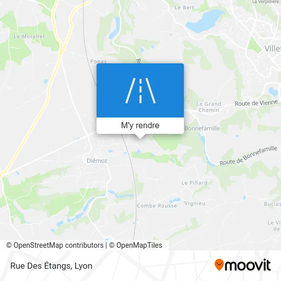 Rue Des Étangs plan