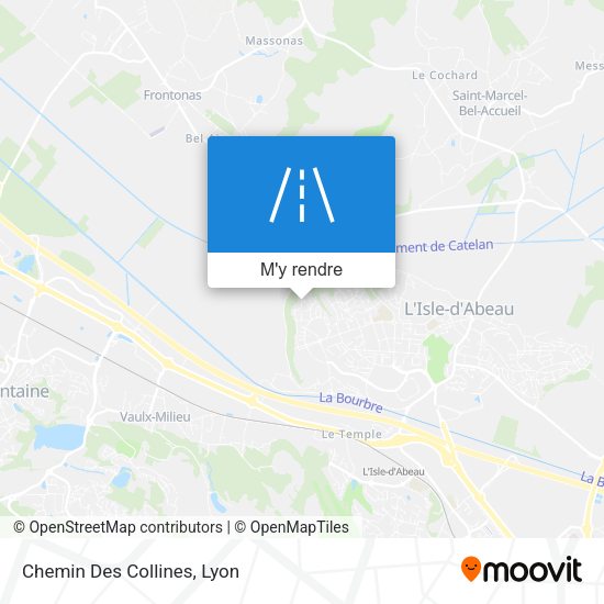 Chemin Des Collines plan