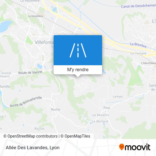 Allée Des Lavandes plan