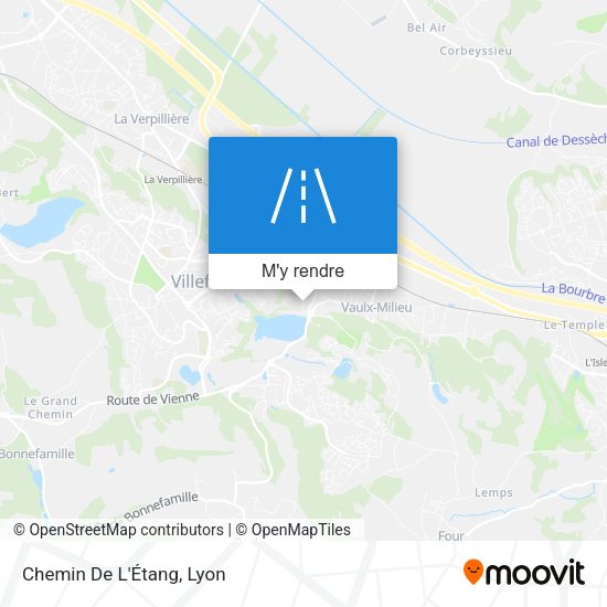 Chemin De L'Étang plan