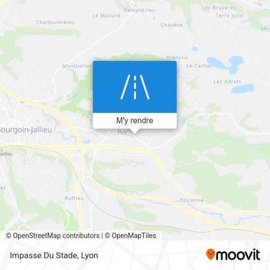 Impasse Du Stade plan