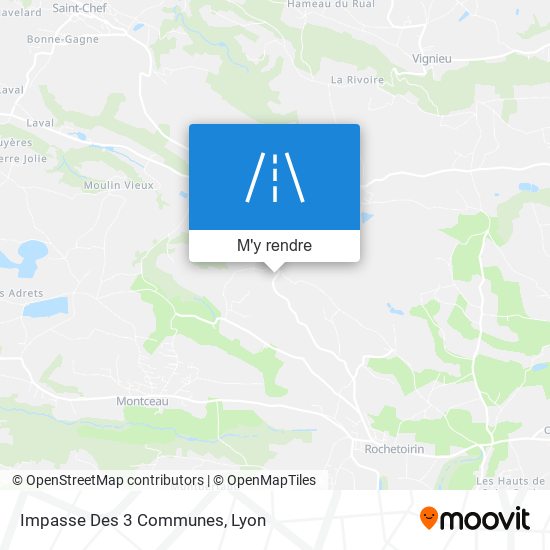 Impasse Des 3 Communes plan