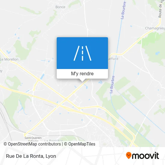 Rue De La Ronta plan