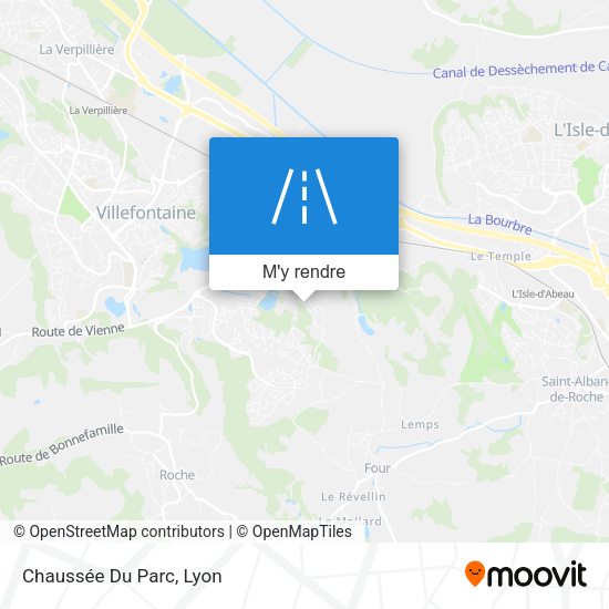 Chaussée Du Parc plan