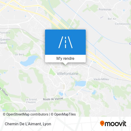 Chemin De L'Aimant plan