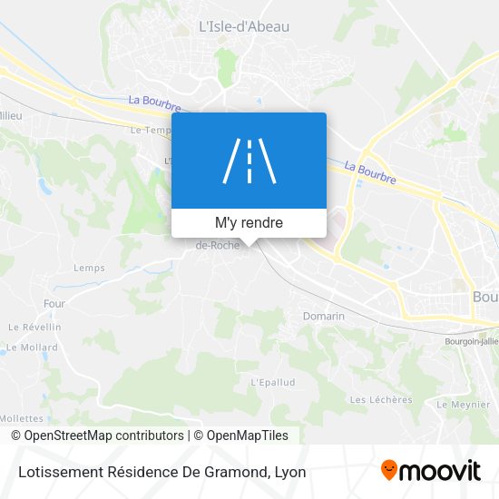 Lotissement Résidence De Gramond plan