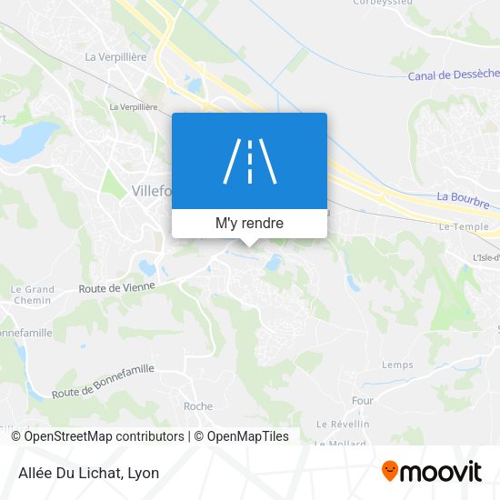 Allée Du Lichat plan