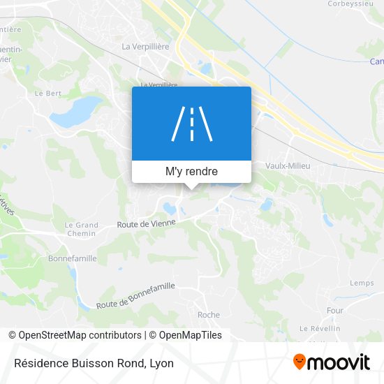 Résidence Buisson Rond plan