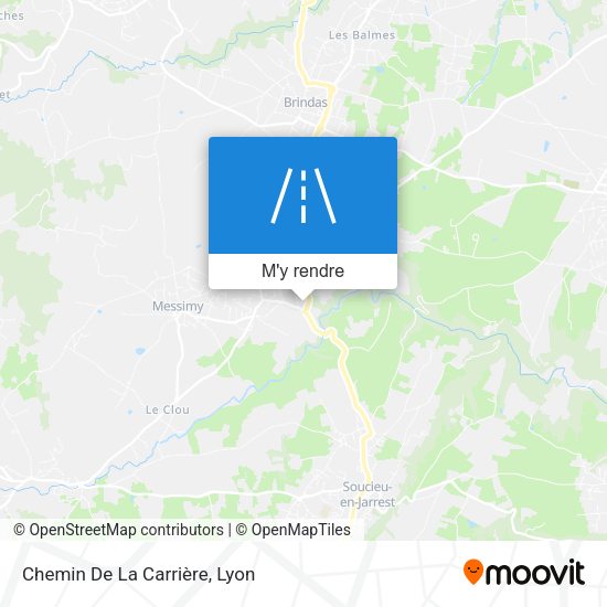 Chemin De La Carrière plan
