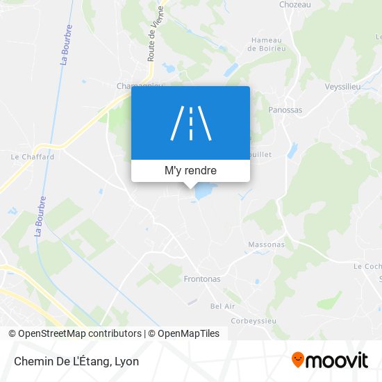 Chemin De L'Étang plan