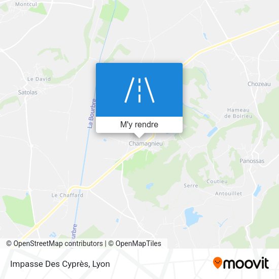 Impasse Des Cyprès plan