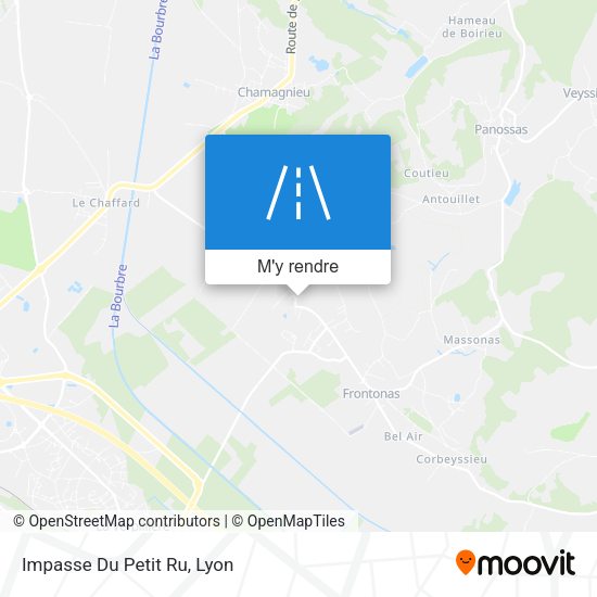 Impasse Du Petit Ru plan