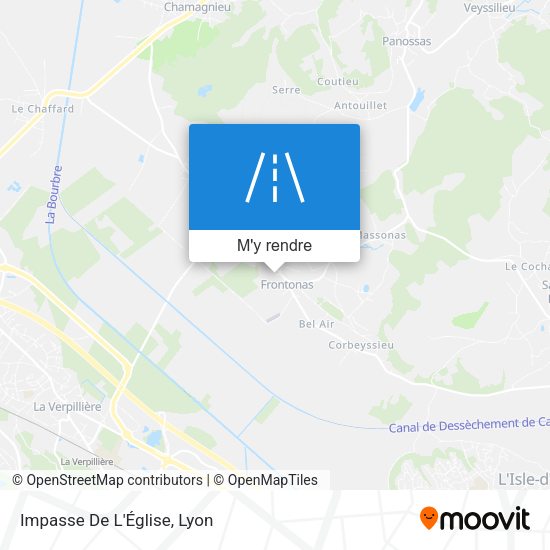 Impasse De L'Église plan