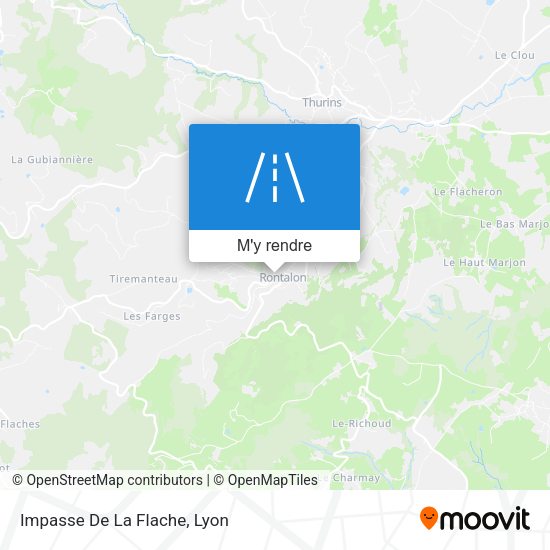 Impasse De La Flache plan