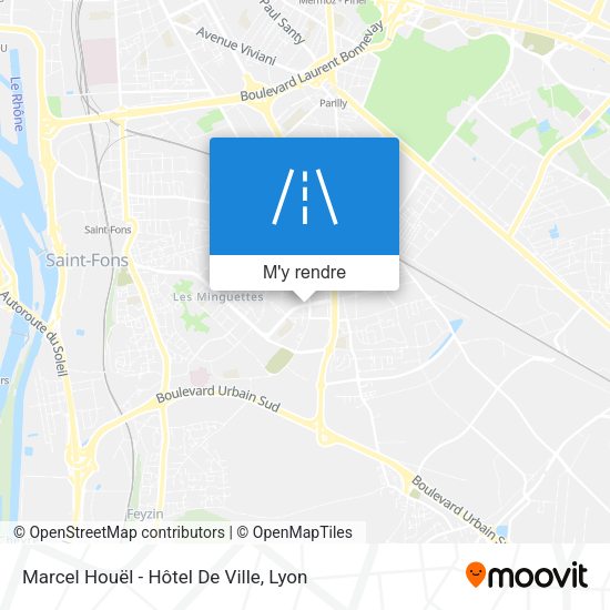 Marcel Houël - Hôtel De Ville plan