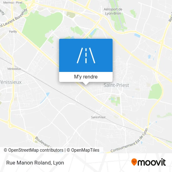 Rue Manon Roland plan