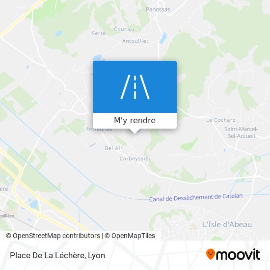 Place De La Léchère plan