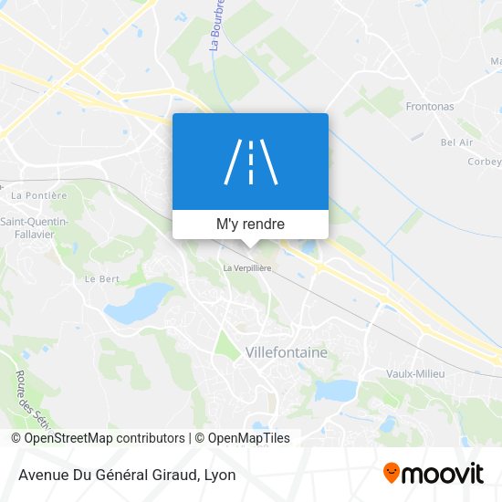 Avenue Du Général Giraud plan