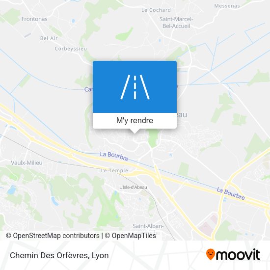 Chemin Des Orfèvres plan