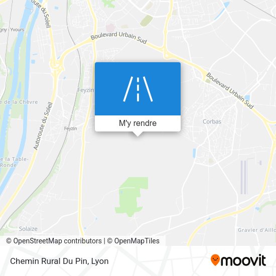 Chemin Rural Du Pin plan