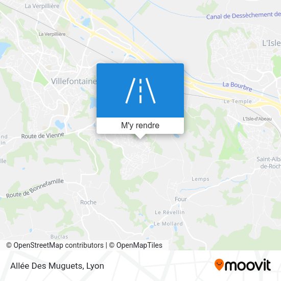 Allée Des Muguets plan