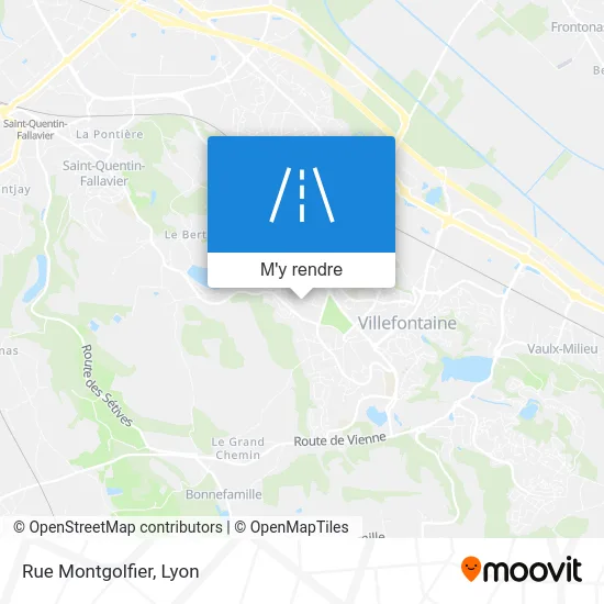 Rue Montgolfier plan