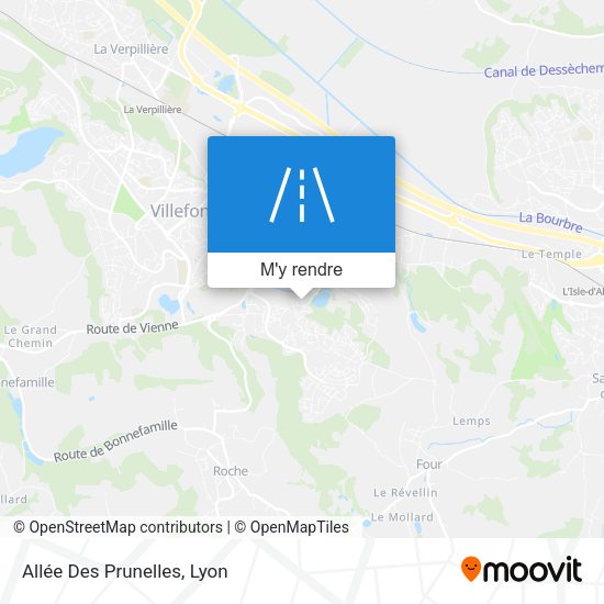 Allée Des Prunelles plan