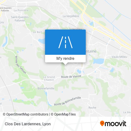 Clos Des Lardennes plan
