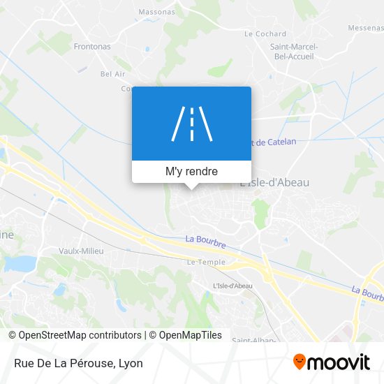 Rue De La Pérouse plan