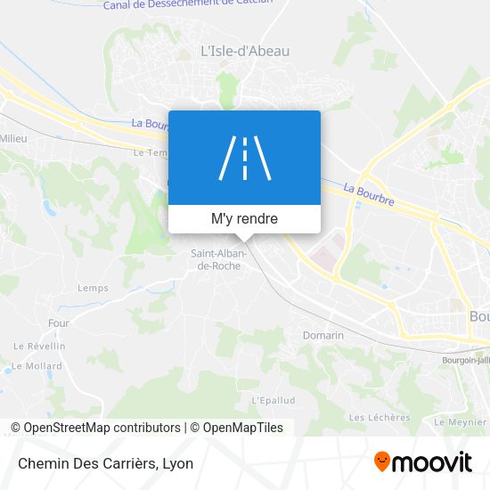 Chemin Des Carrièrs plan
