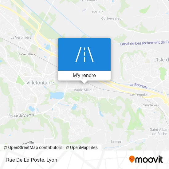 Rue De La Poste plan