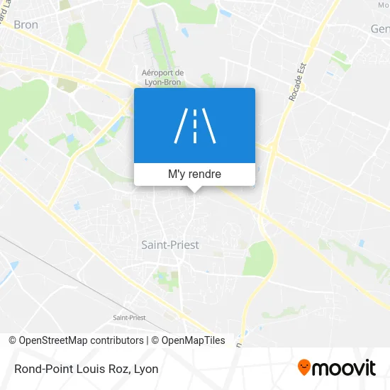 Rond-Point Louis Roz plan